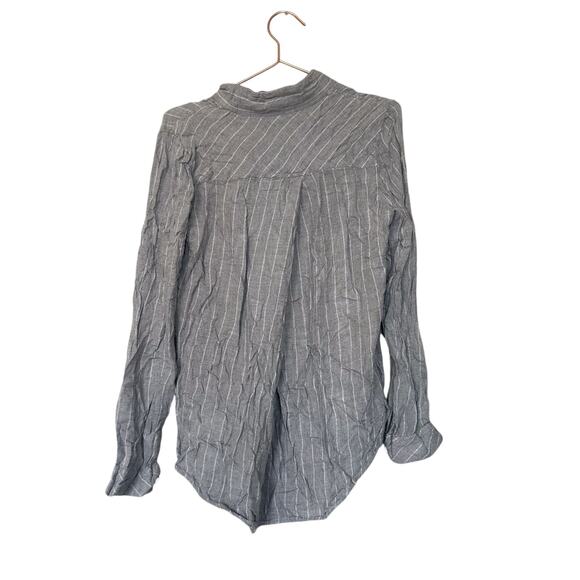 Thread & Supply button down striped soft top size large - Picture 2 of 6